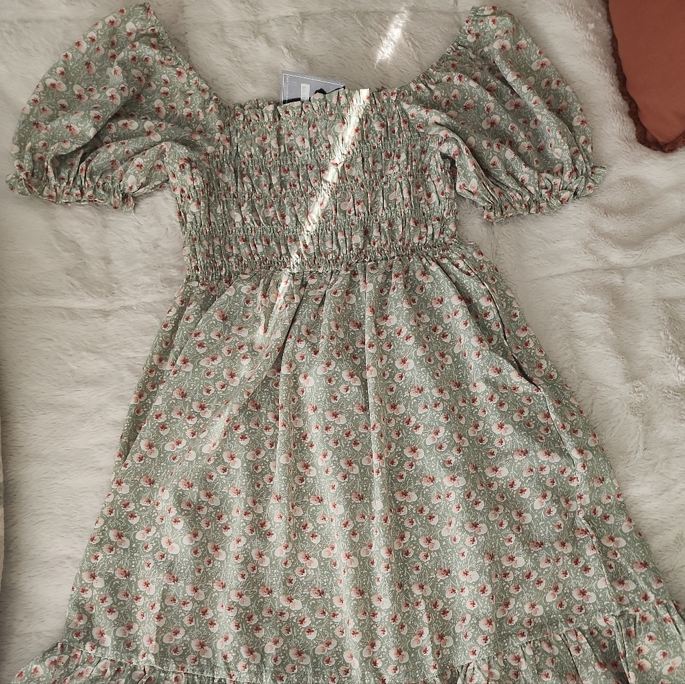 Floral Midi Dress